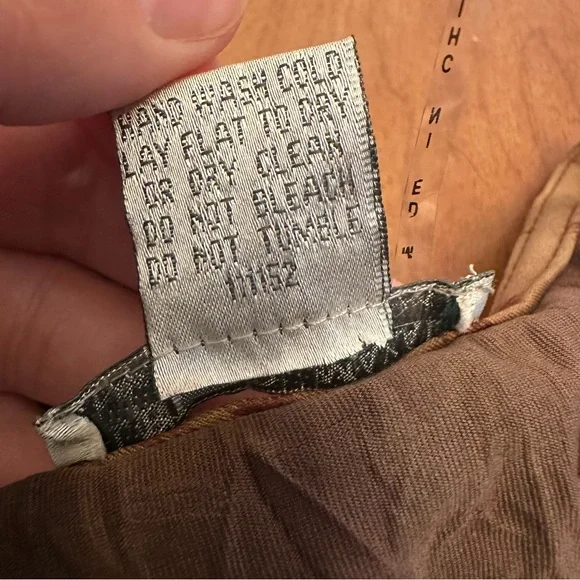 Vintage Alberto Makali Mini Dress Large Brown Cheetah Print Boho Tunic Going Out - Picture 5 of 8